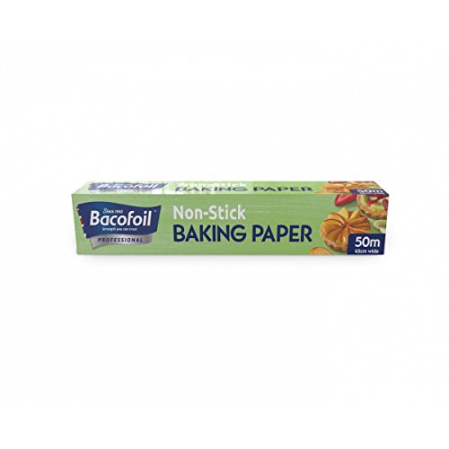 Bacofoil Professional Catering 45cm x 50m Non Stick Baking Parchment Paper Roll